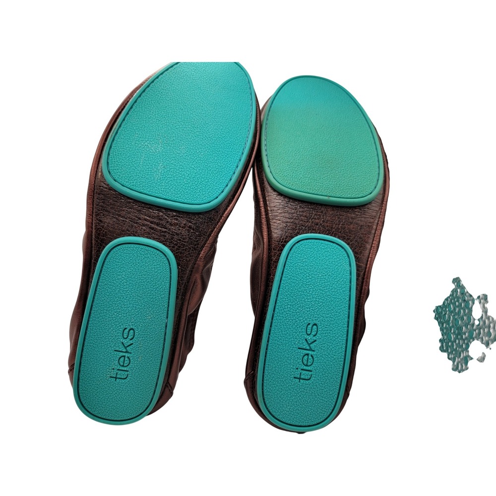 Tieks Rise Raspberry Truffle LE Ballet Flats Size 10 Italian Leather New Women's - Picture 5 of 5
